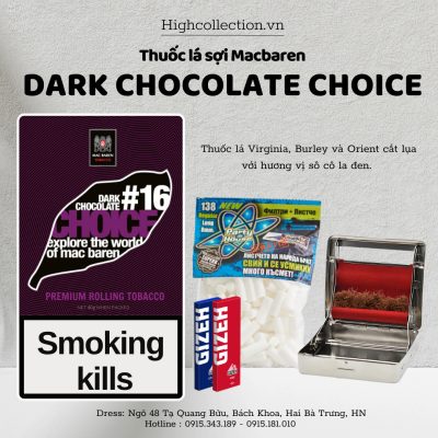 Thuốc Lá Sợi Mac Baren Dark Chocolate Choice
