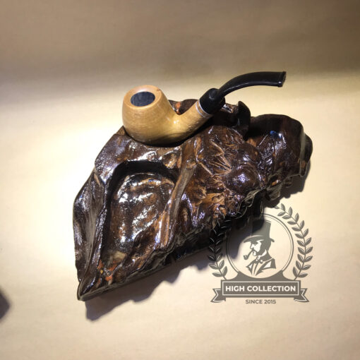 Gạt tàn đế tẩu gỗ nhỏ