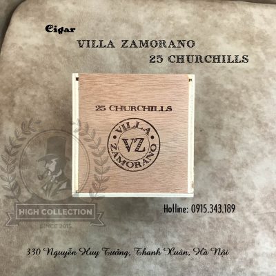 cigar villa zamorano 25 churchills
