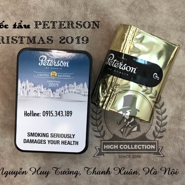 thuốc tẩu hộp peterson christmas 2019