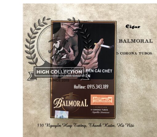cigar balmoral 5 corona tubos