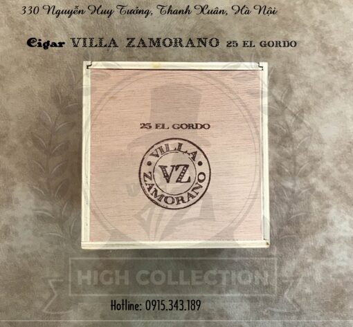 cigar villa zamorano 25 el gordo