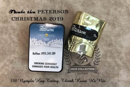 thuốc tẩu hộp peterson christmas 2019