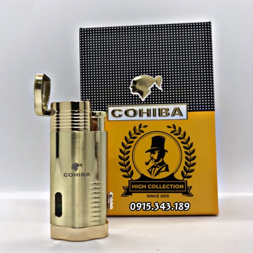 bật lửa cohiba 3 tia