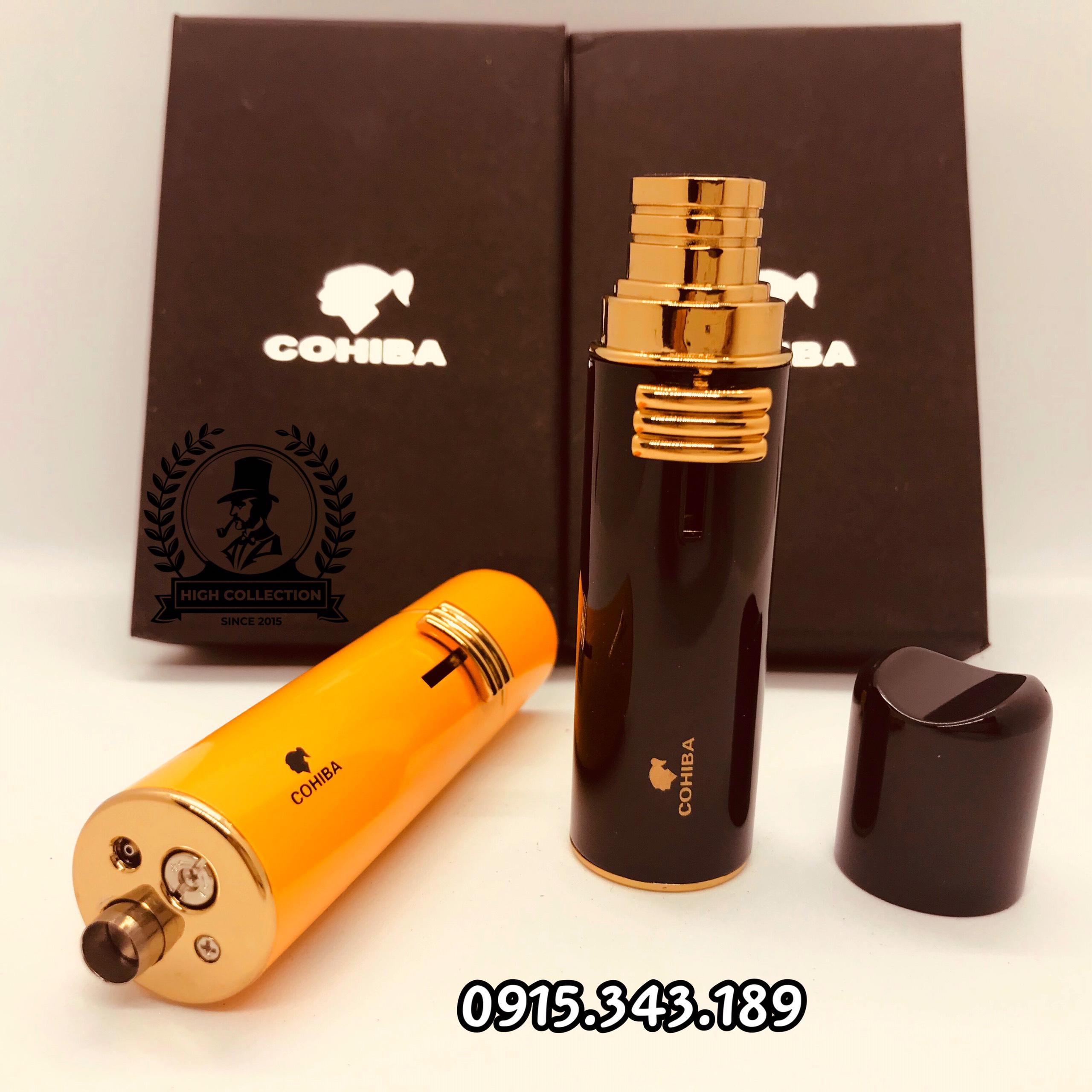 Bật Lửa Cigar Cohiba 3 Tia COB073 
