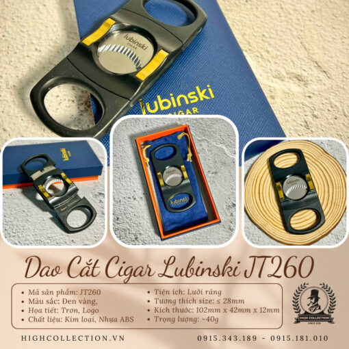 Dao Cắt Cigar Lubinski JT260