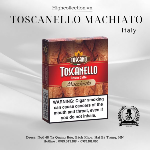 Cigar Toscano Toscanello Rosso Caffe Macchiato