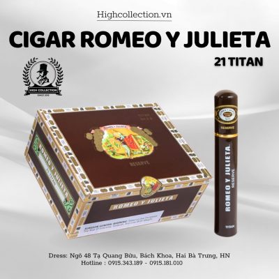 Cigar Romeo Y Julieta 21 Titan