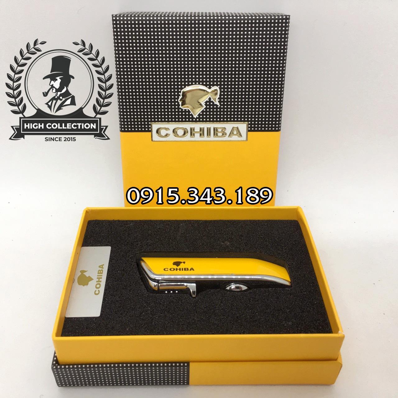 Bật Lửa Cigar Cohiba 3 Tia COB528