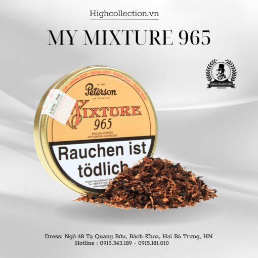 Thuốc Tẩu Peterson My Mixture 965