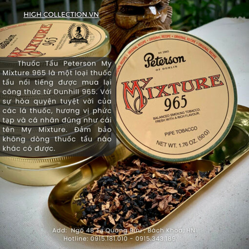 Thuốc Tẩu Peterson My Mixture 965