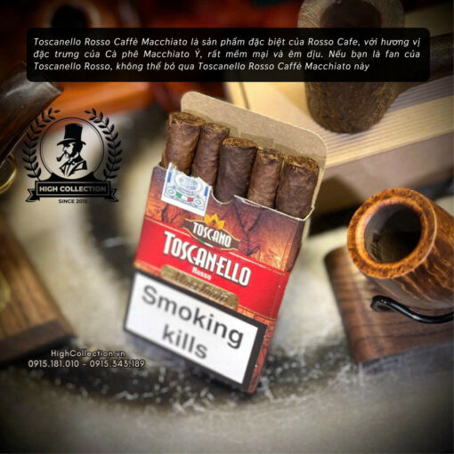 Cigar Toscano Toscanello Rosso Caffe Macchiato