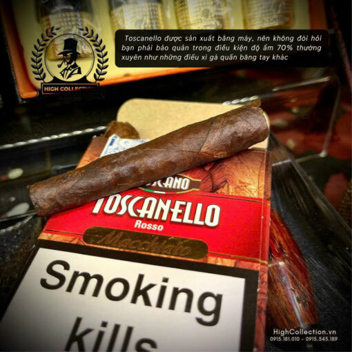 Cigar Toscano Toscanello Rosso Caffe Macchiato