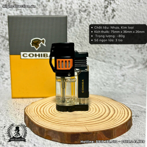 Bật Cigar Cohiba 3 tia COB35