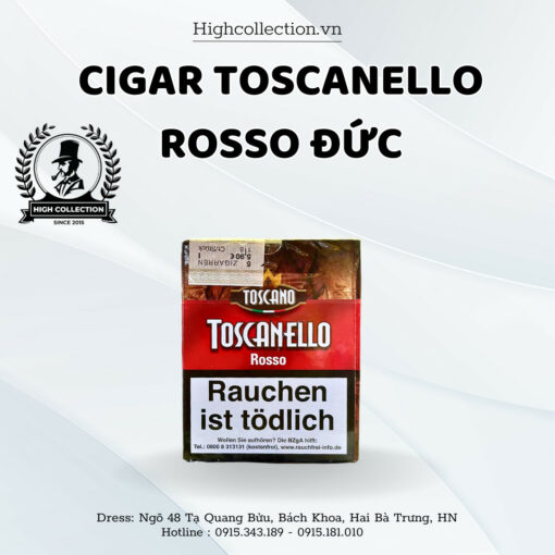 Cigar Toscanello Rosso Nội Địa Đức