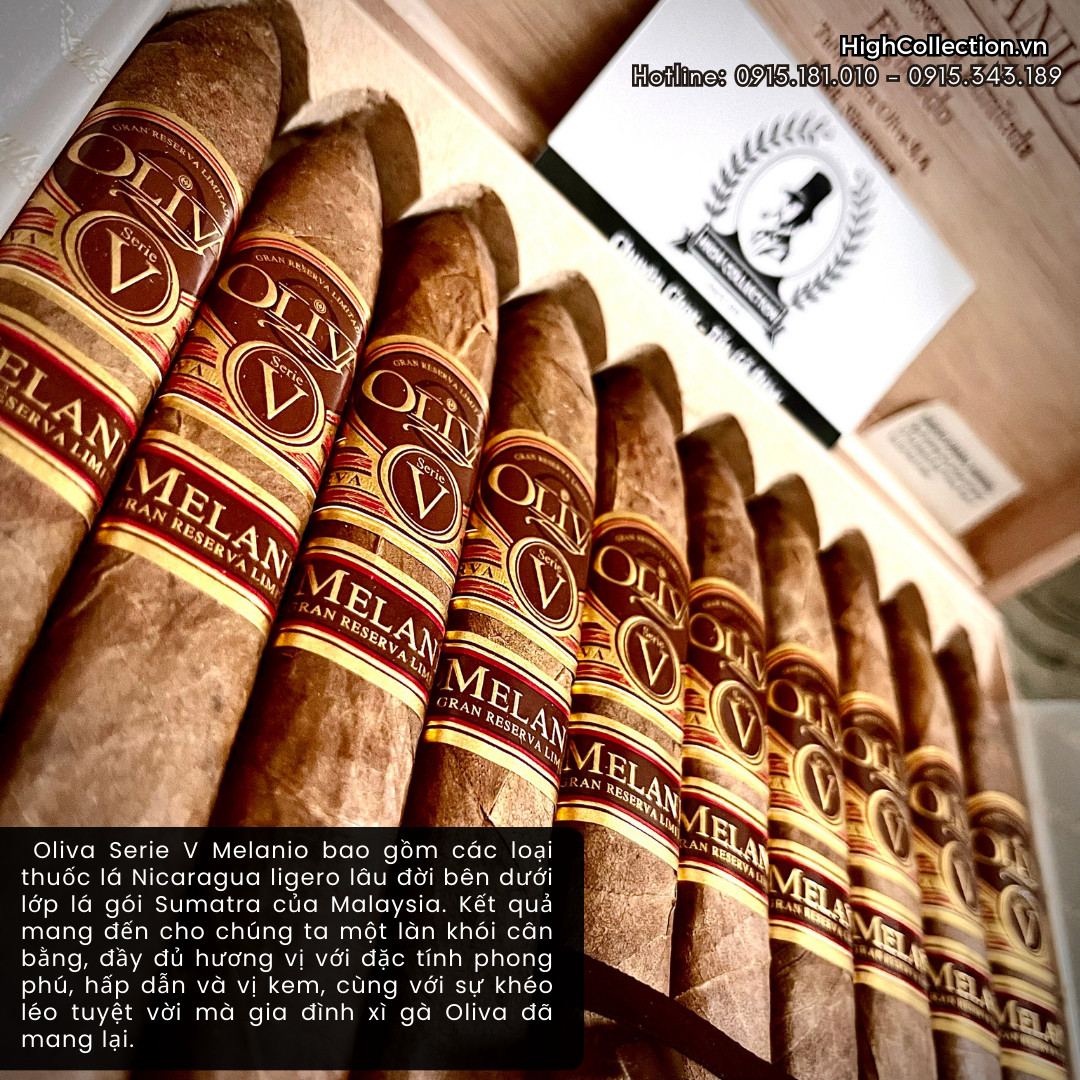 Cigar Oliva Seri V Melanio 10 Figurado