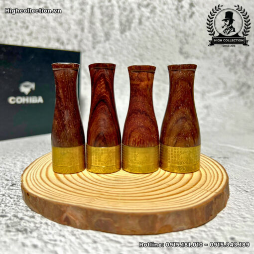Cán Bắt Top Cigar Cohiba 4C Vân Gỗ