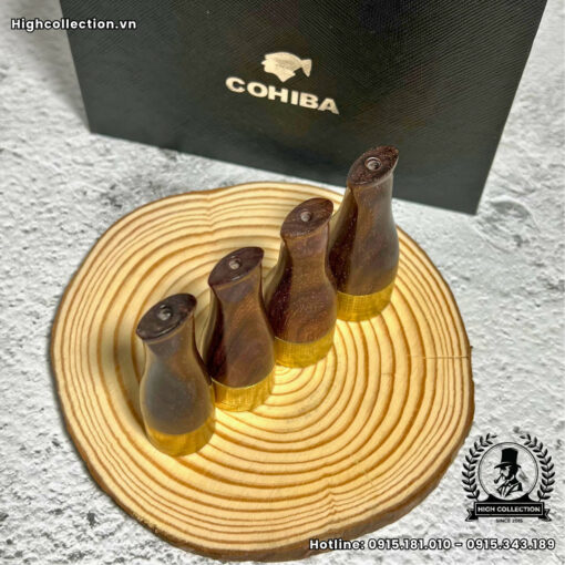 Cán Bắt Top Cigar Cohiba 4C Vân Gỗ