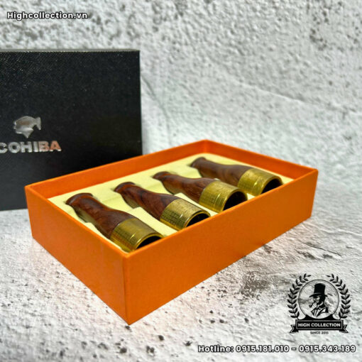 Cán Bắt Top Cigar Cohiba 4C Vân Gỗ
