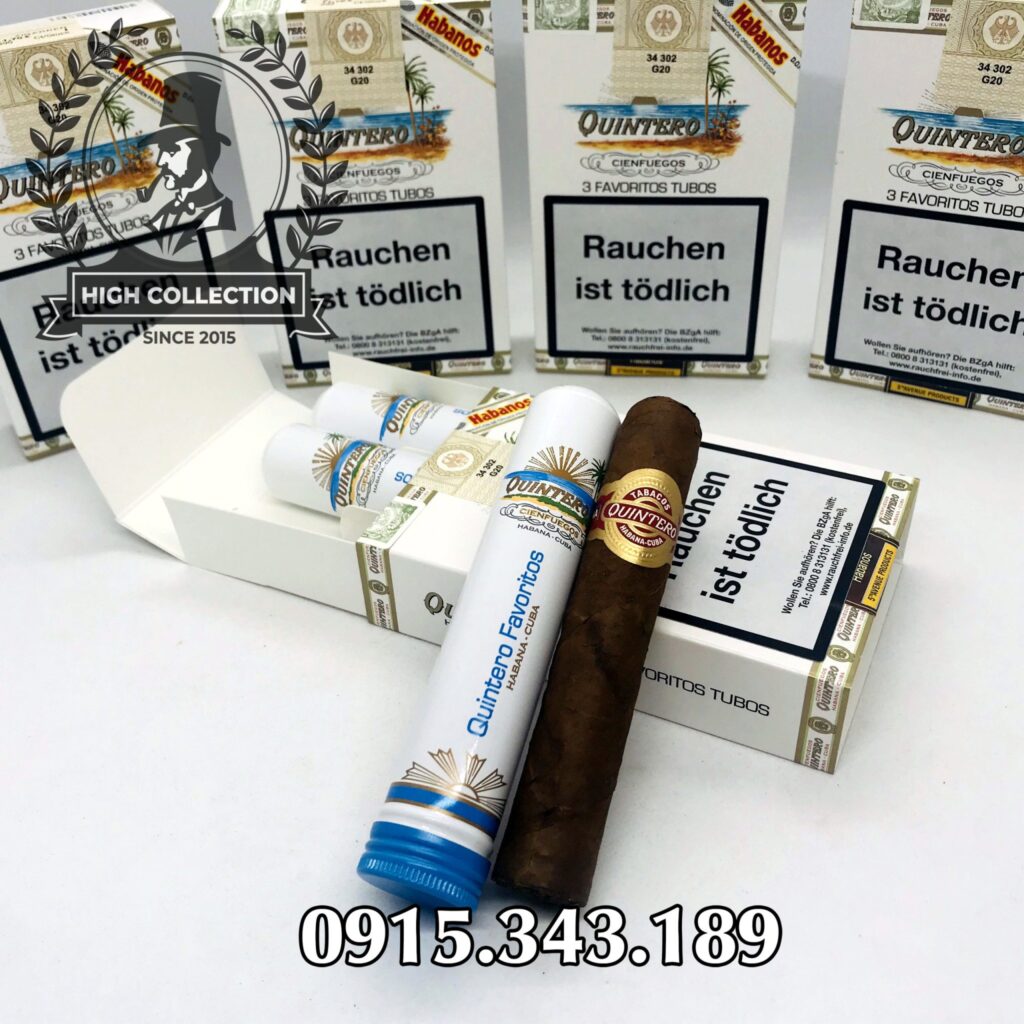 Cigar Quintero Cienfuegos 15 Tubos Hình 4