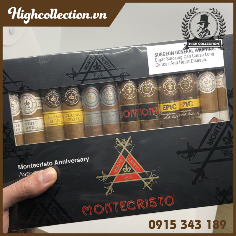 cigar montecristo anniversary assortment 12 1611112368636