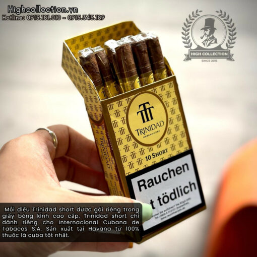 Cigar Trinidad Short Nội Địa Đức