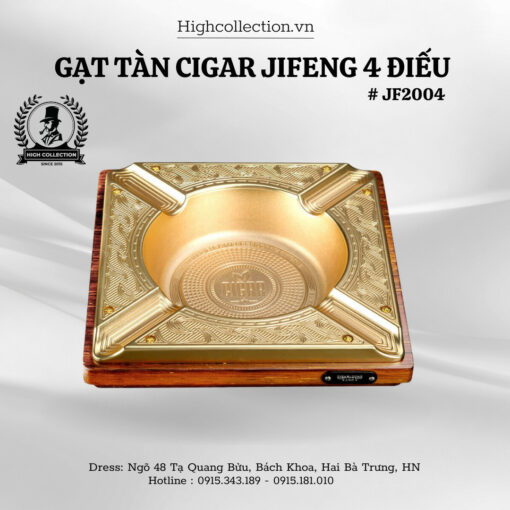 Gạt Tàn Cigar Jifeng 4 Điếu JF2004