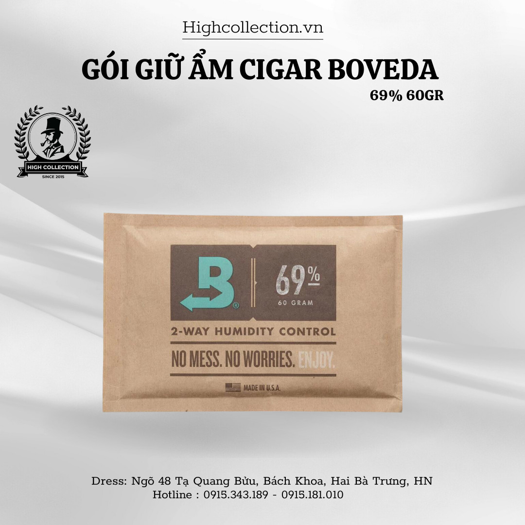 Gói Giữ Ẩm Cigar Boveda 69%