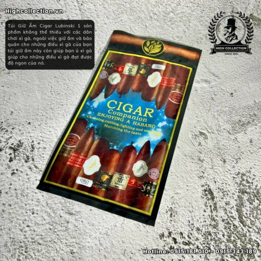Túi Giữ Ẩm Cigar Lubinski
