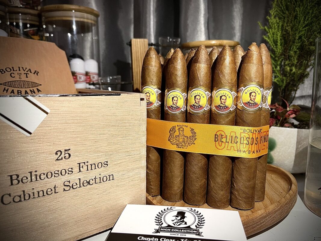 cigar bolivar 25 belicosos finos cabinet selection 1640661939284