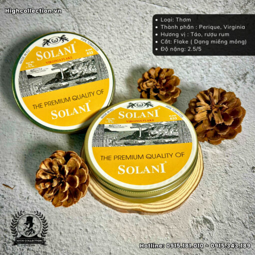 Thuốc Tẩu Solani Virginia Flake