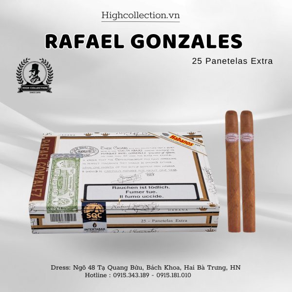 Cigar Rafael Gonzales 25 Panetelas Extra