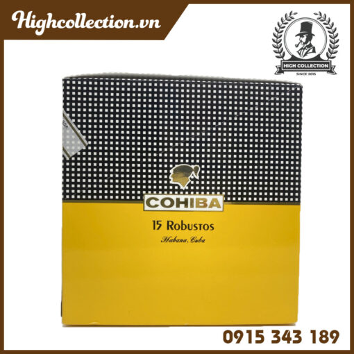 Cigar Cohiba Robusto - Box 15 điếu