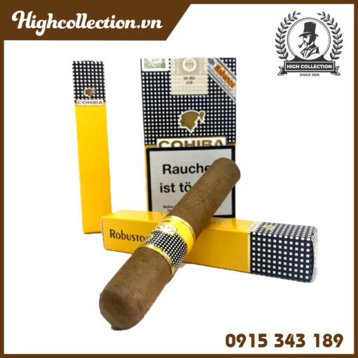 Cigar Cohiba Robusto - Box 15 điếu