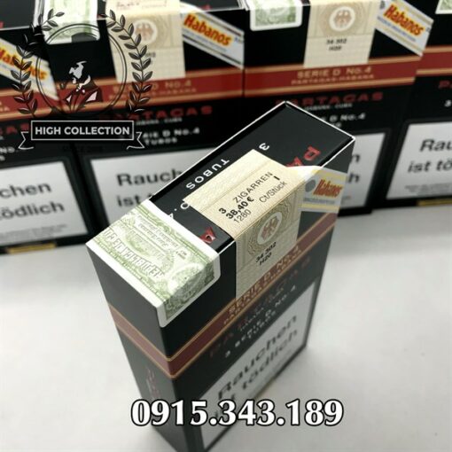 Cigar Partagas 15 Serie D No.4 Tubos Nội Địa Đức
