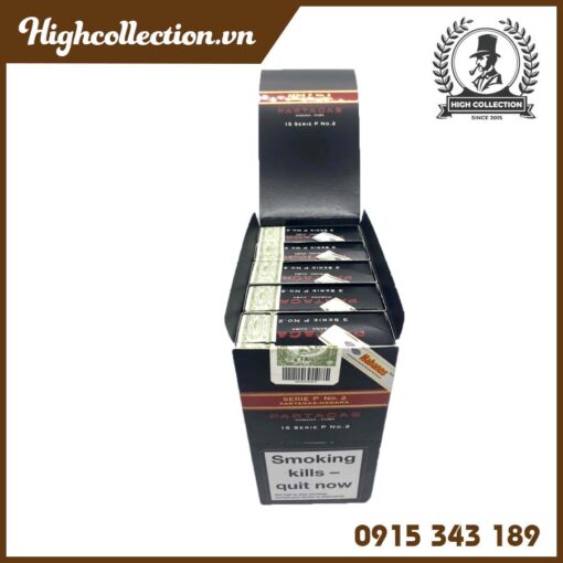 Cigar Partagas 15 Serie P No.2 Tubos Duty Đức