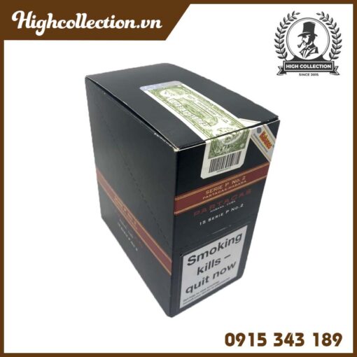 Cigar Partagas 15 Serie P No.2 Tubos Duty Đức