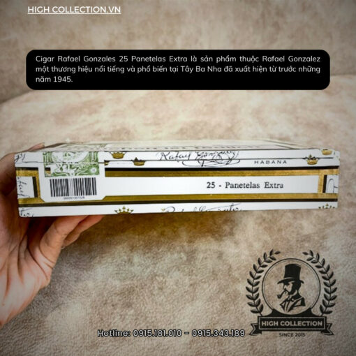 Cigar Rafael Gonzales 25 Panetelas Extra