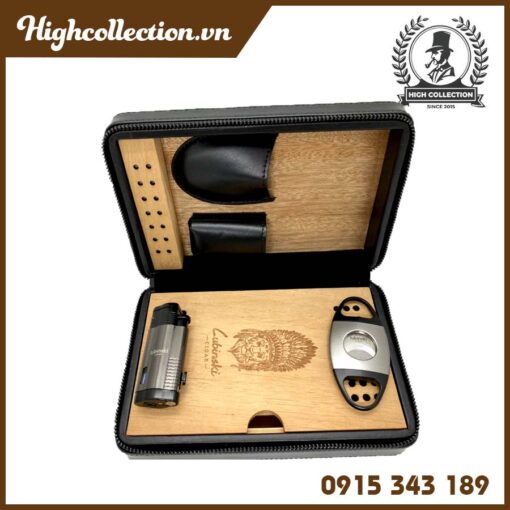 Ví Đựng Cigar Lubinski 4 Điếu YJA-60005-BK