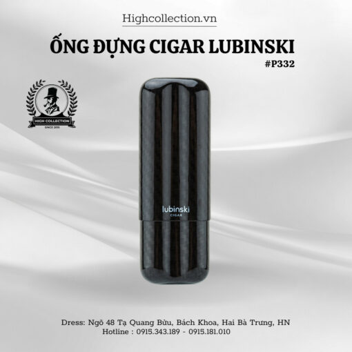 Ống Đựng Cigar Cohiba 2 Điếu P332