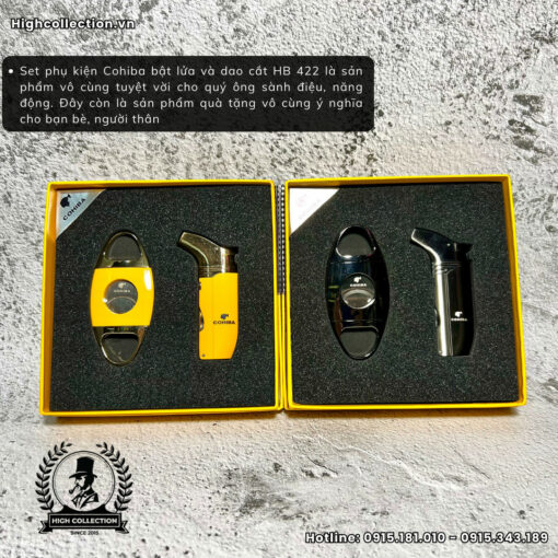 Set Phụ Kiện Cigar Cohiba 2PK T422