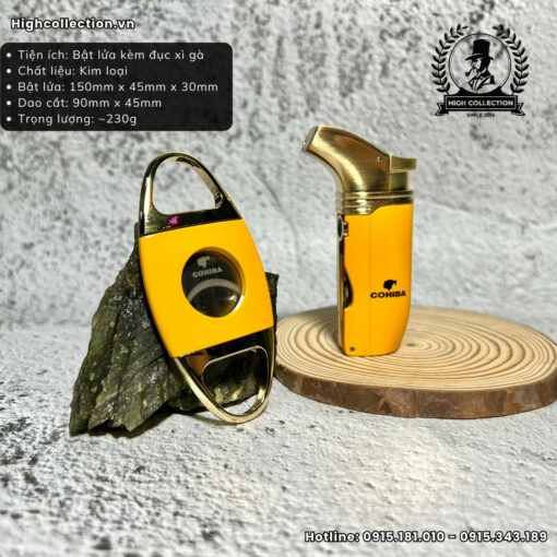 Set Phụ Kiện Cigar Cohiba 2PK T422