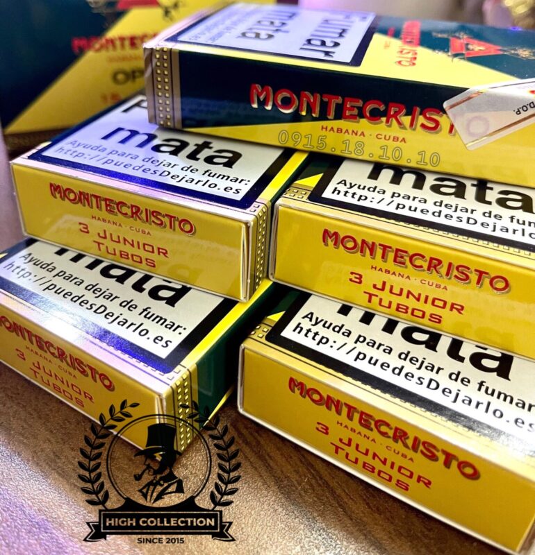 Cigar Montecristo Open 15 Junior Tubos Tây Ba Nha