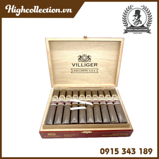 Cigar Villiger Exclusivo U.S.A 20 Robusto