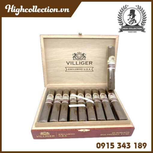 Cigar Villiger Exclusivo U.S.A 20 Robusto