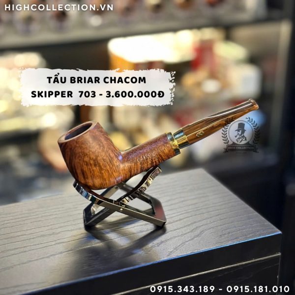 Tẩu Briar CHACOM SKIPPER Made In France 703