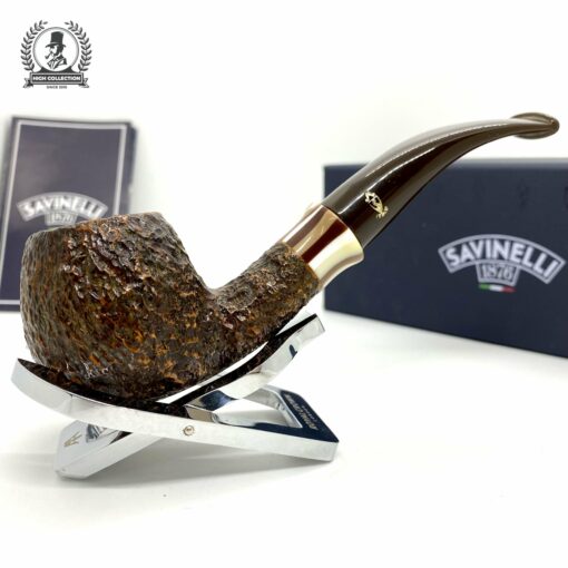 Tẩu Savinelli Caramella Rusticated 636