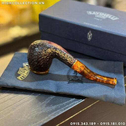 Tẩu Savinelli Tortuga Rustic 626