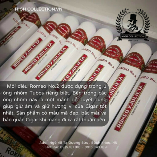 Cigar Romeo Y Julieta 25 Romeo No.2 Đức