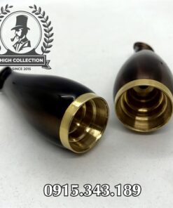 Cán Tẩu Cigar Sừng Bọc Đồng Ring 35-56